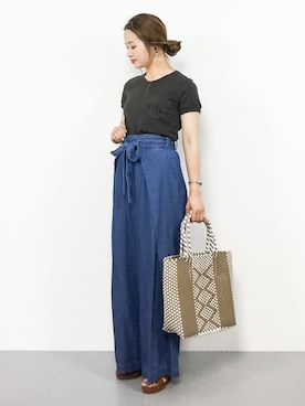 isaさん（レディース・155cm）の春コーディネート