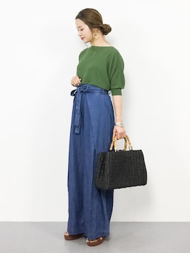 isaさん（レディース・155cm）の春コーディネート