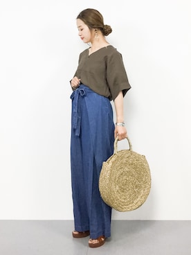 isaさん(レディース・155cm)の春コーディネート