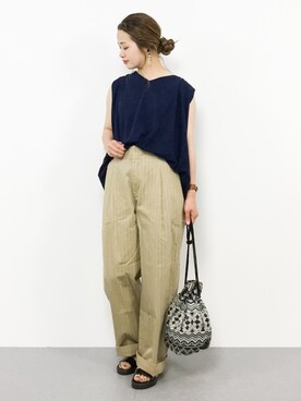 isaさん（レディース・155cm）の春コーディネート