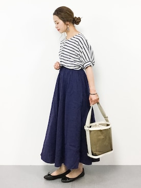 isaさん(レディース・155cm)の春コーディネート
