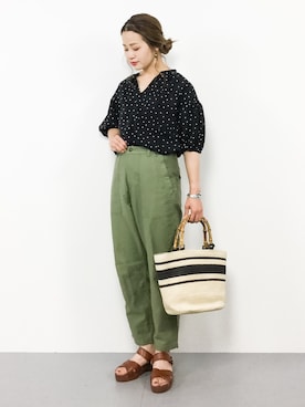 isaさん（レディース・155cm）の春コーディネート