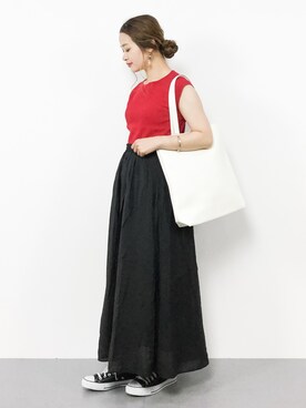 isaさん（レディース・155cm）の春コーディネート