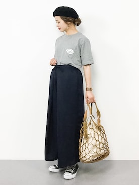 isaさん（レディース・155cm）の春コーディネート