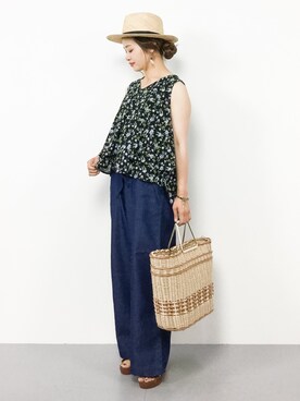 isaさん（レディース・155cm）の春コーディネート