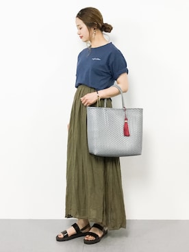 isaさん（レディース・155cm）の春コーディネート