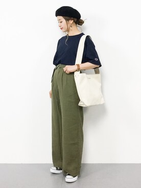 isaさん（レディース・155cm）の春コーディネート