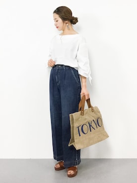 isaさん(レディース・155cm)の春コーディネート