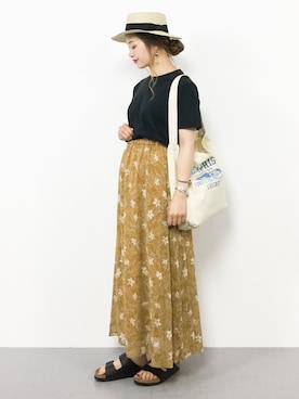 isaさん（レディース・155cm）の春コーディネート
