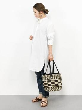 isaさん（レディース・155cm）の春コーディネート