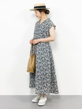 isaさん（レディース・155cm）の春コーディネート