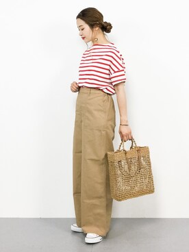 isaさん（レディース・155cm）の夏コーディネート