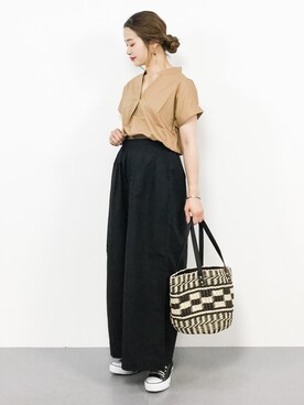 isaさん（レディース・155cm）の春コーディネート