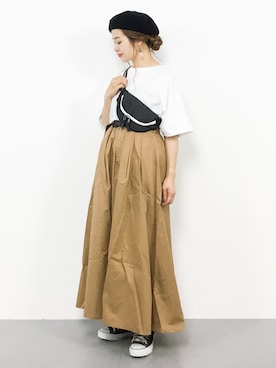 isaさん（レディース・155cm）の春コーディネート