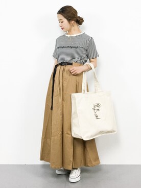 isaさん（レディース・155cm）の夏コーディネート