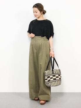 isaさん（レディース・155cm）の夏コーディネート