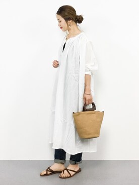 isaさん（レディース・155cm）の夏コーディネート