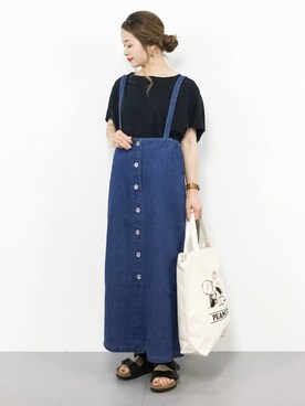 isaさん（レディース・155cm）の夏コーディネート