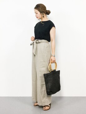 isaさん（レディース・155cm）の夏コーディネート