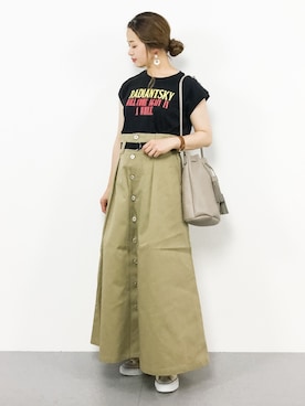 isaさん（レディース・155cm）の夏コーディネート