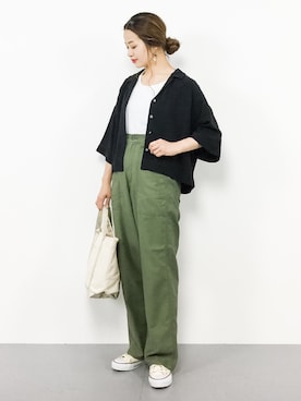 isaさん（レディース・155cm）の夏コーディネート