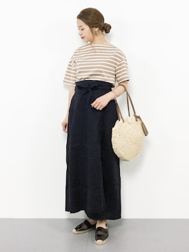 isaさん（レディース・155cm）の夏コーディネート