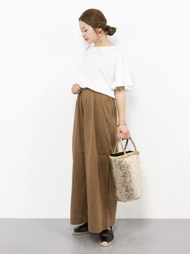 isaさん（レディース・155cm）の夏コーディネート