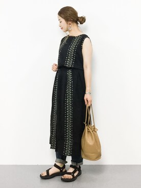 isaさん（レディース・155cm）の夏コーディネート