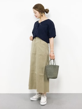 isaさん（レディース・155cm）の夏コーディネート