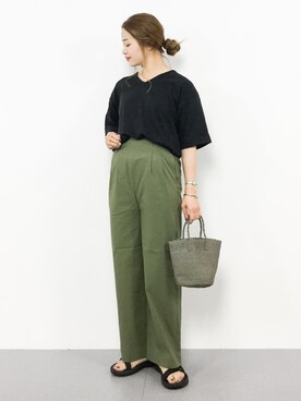 isaさん（レディース・155cm）の夏コーディネート