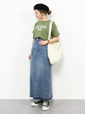 isaさん（レディース・155cm）の夏コーディネート