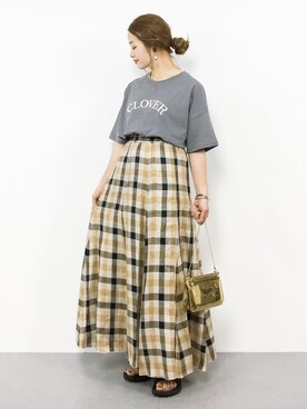 isaさん（レディース・155cm）の夏コーディネート