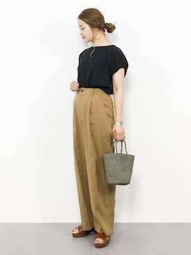 isaさん（レディース・155cm）の夏コーディネート