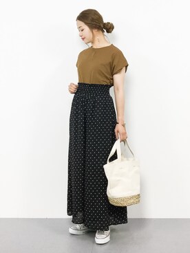 isaさん（レディース・155cm）の夏コーディネート