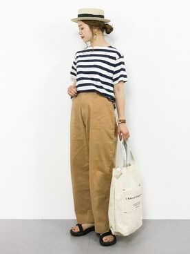 isaさん（レディース・155cm）の夏コーディネート