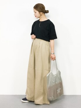 isaさん（レディース・155cm）の夏コーディネート