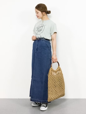 isaさん（レディース・155cm）の夏コーディネート