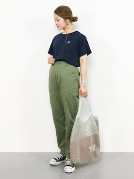 isaさん（レディース・155cm）の夏コーディネート