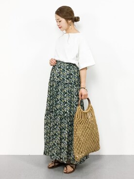 isaさん（レディース・155cm）の夏コーディネート