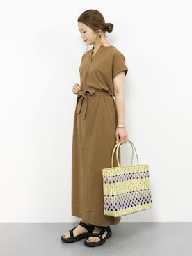 isaさん（レディース・155cm）の夏コーディネート