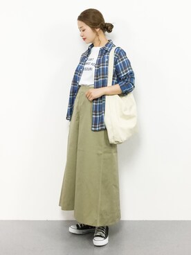 isaさん（レディース・155cm）の夏コーディネート