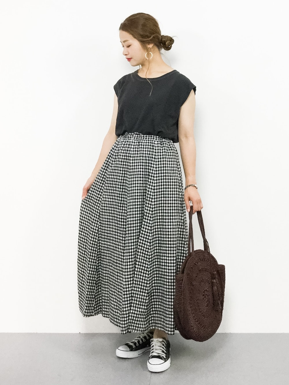 グリーレーベルリラクシング　ハードマンズリネンフレアスカート　新品タグ付お値下げ UNITED ARROWS green label relaxing - green label relaxing