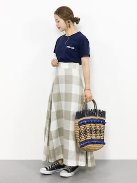 isaさん(レディース・155cm)の夏コーディネート