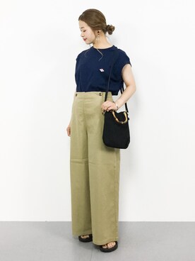 isaさん（レディース・155cm）の夏コーディネート