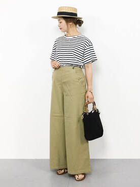 isaさん（レディース・155cm）の夏コーディネート