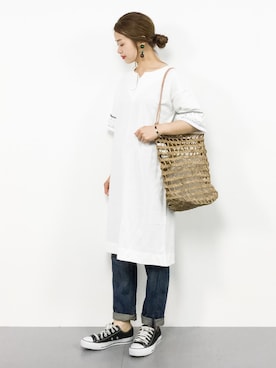 isaさん（レディース・155cm）の夏コーディネート