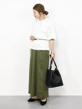 isaさん（レディース・155cm）の夏コーディネート