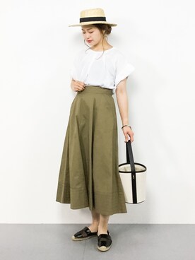 isaさん(レディース・155cm)の夏コーディネート