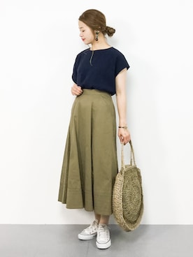 isaさん(レディース・155cm)の夏コーディネート