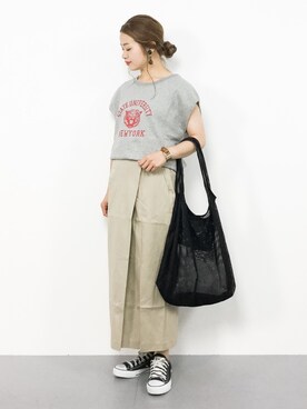 isaさん（レディース・155cm）の夏コーディネート